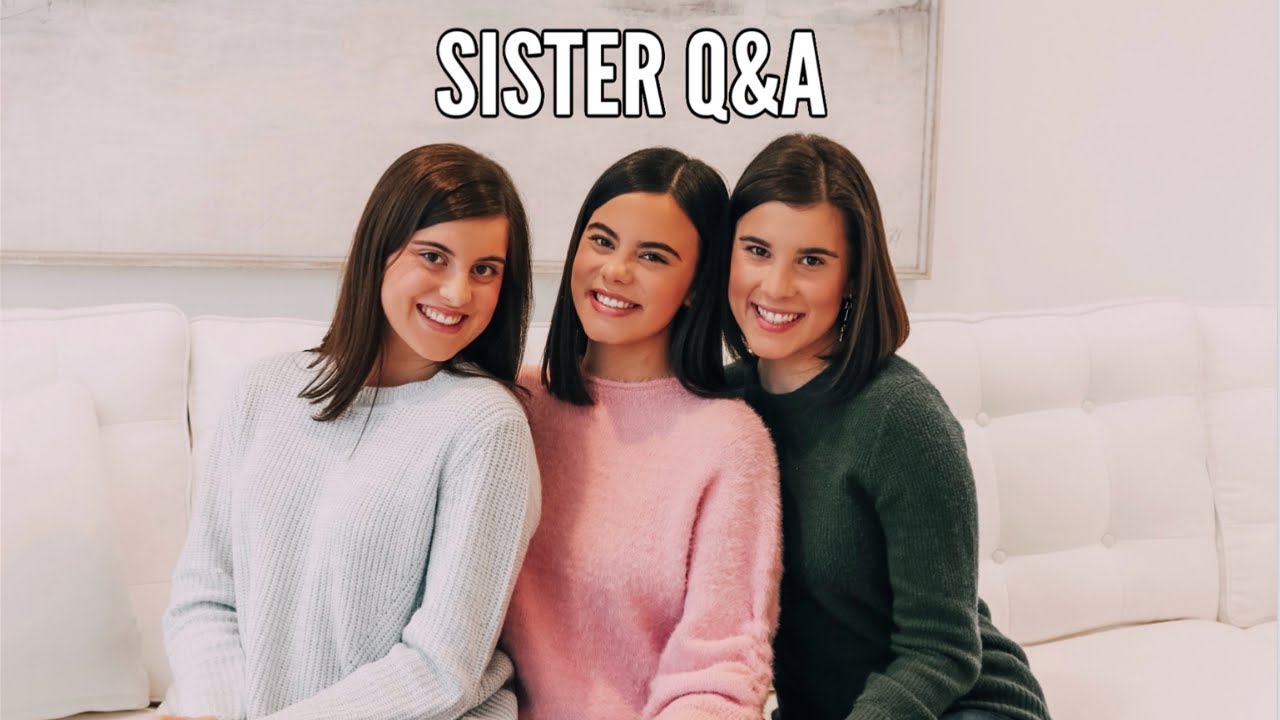 sister Q&A | where we are from, favorite things about each other, & more!
