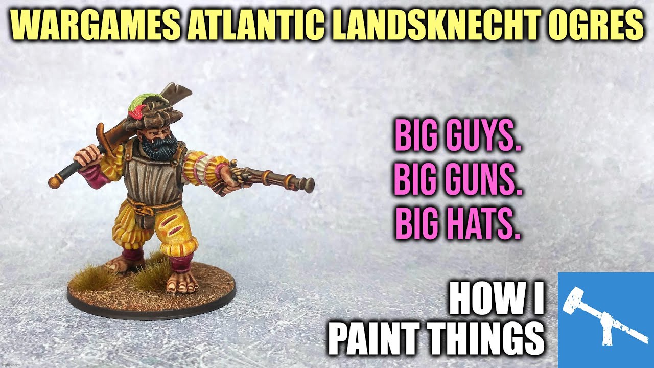 WGA's Landsknecht Ogres in No Time! [How I Paint Things]