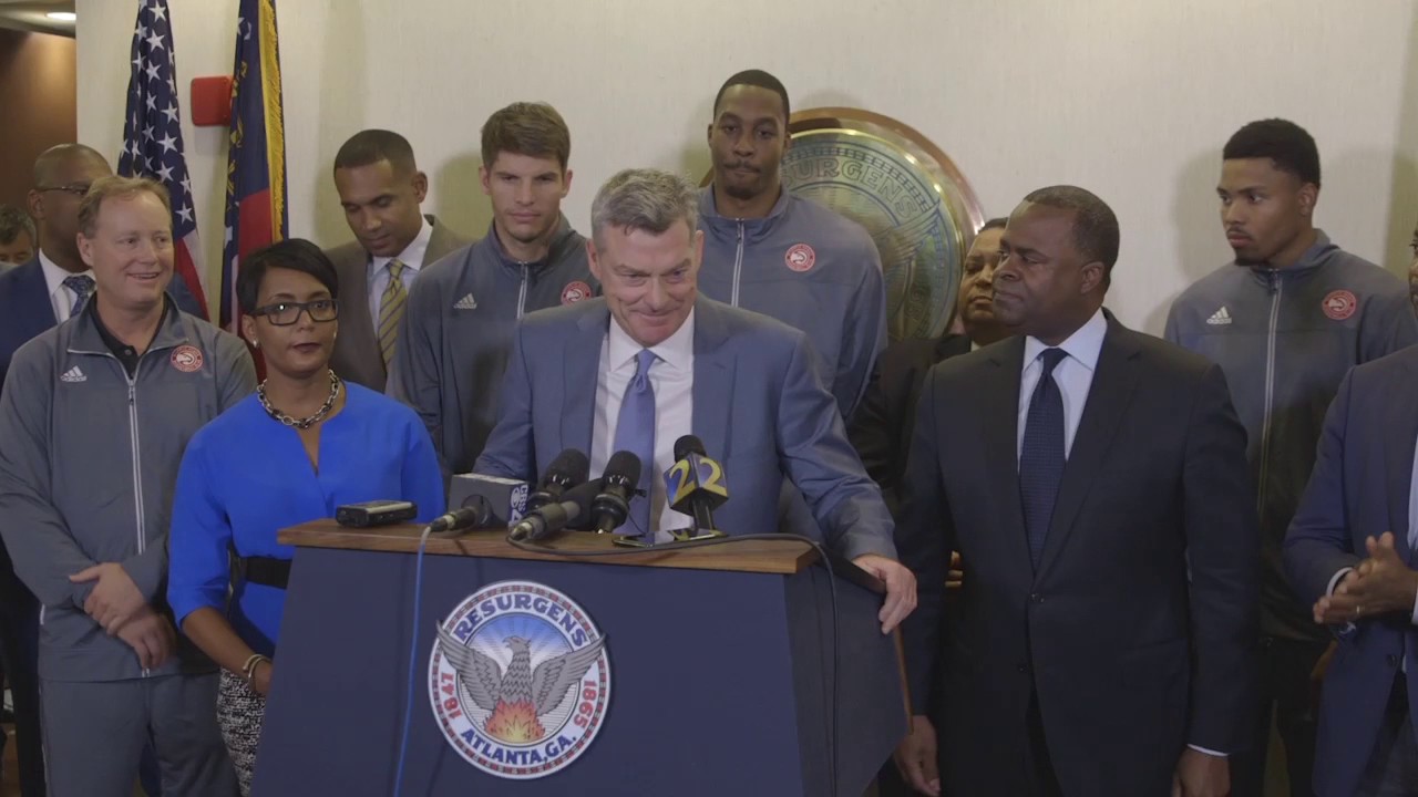 Mayor Announces Transformation of Philips Arena