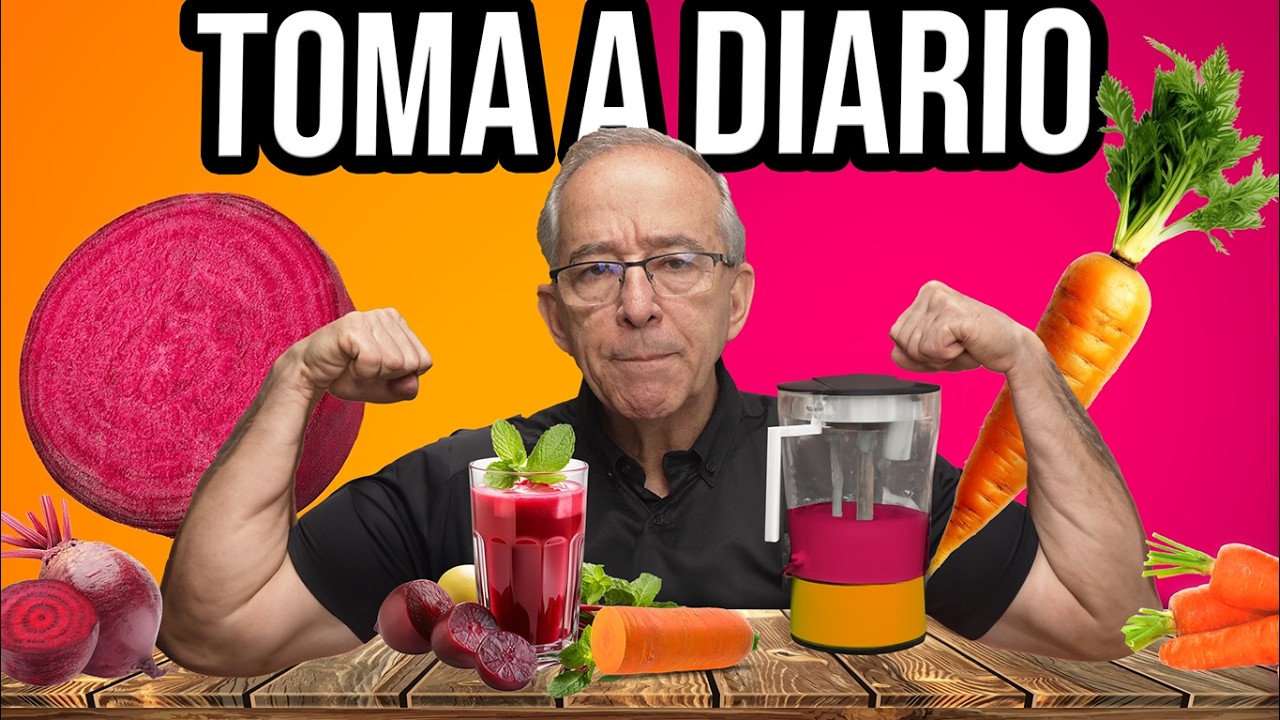 🧃 TOMA A DIARIO LICUADO DE REMOLACHA Y ZANAHORIA - Oswaldo Restrepo RSC