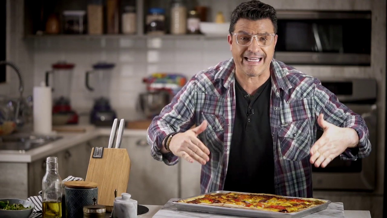 #Gastrotour Pizza al pesto Chef Rafael Costa Rica