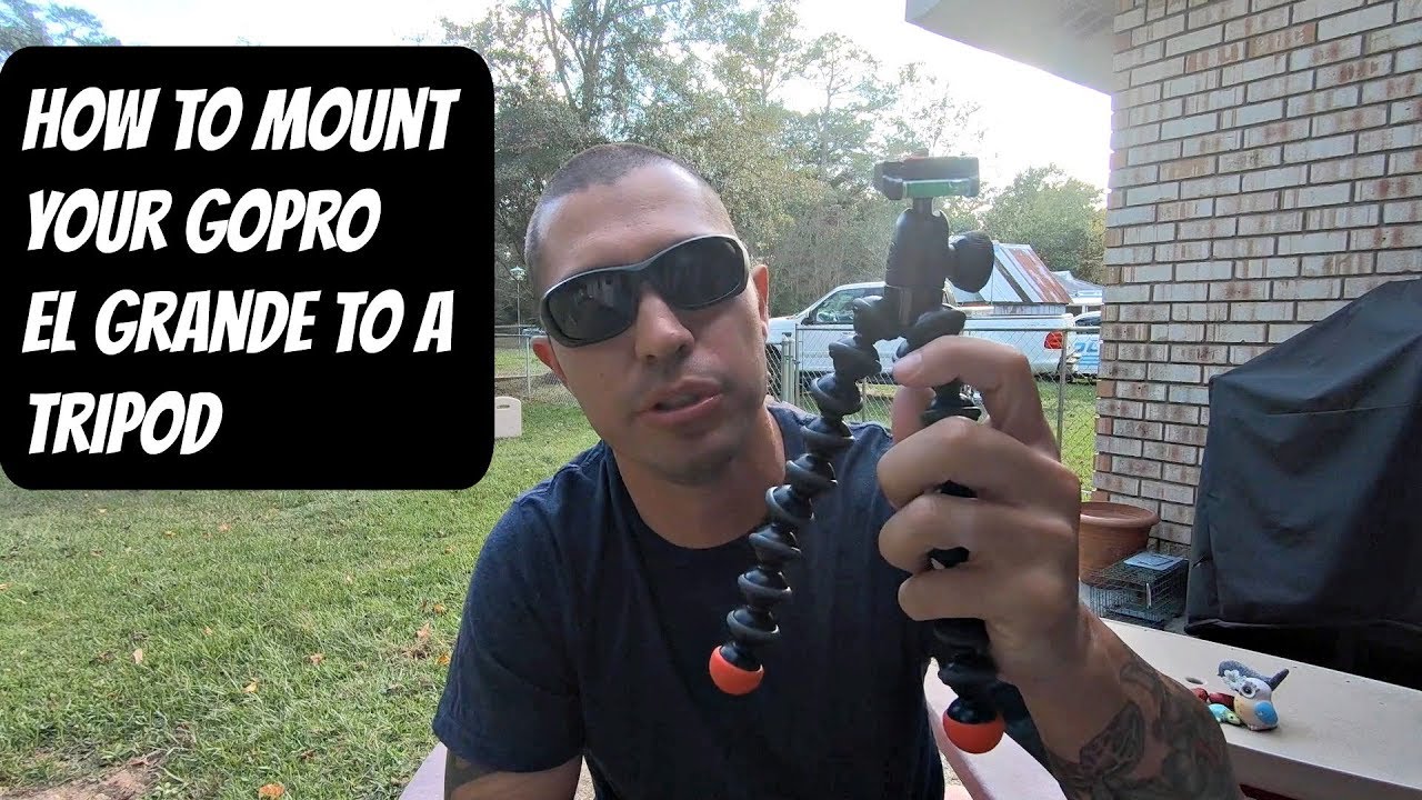 Mounting Your GoPro El Grande To A Tripod