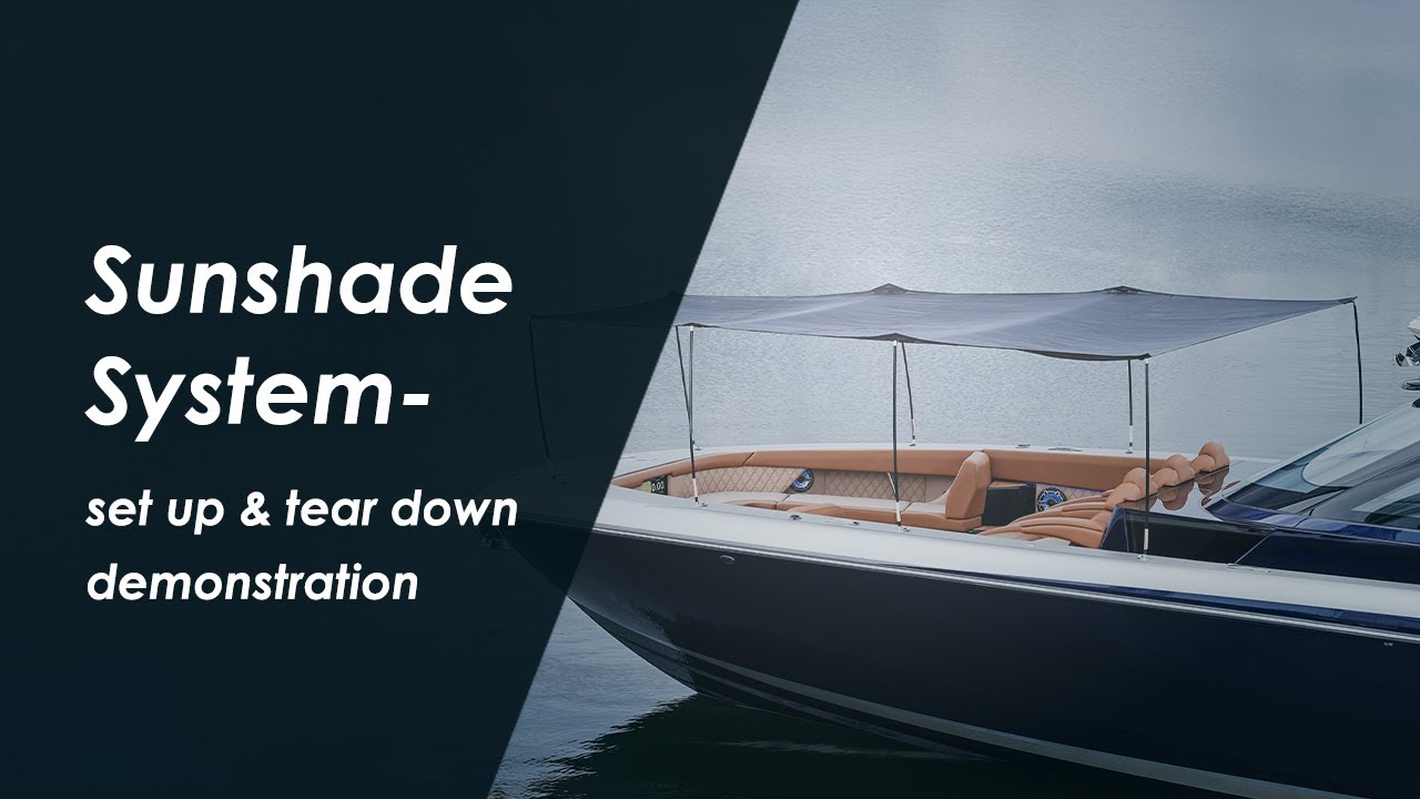 Marine Town | SunShade System - Set Up & Tear Down Demonstration