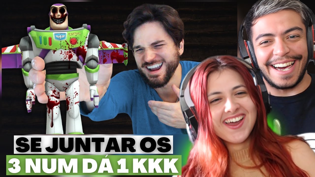 REACT JAZZGHOST TENTE N&Atilde;O RIR COM ESSES 3 JOGOS DE TERROR ENGRA&Ccedil;ADOS!