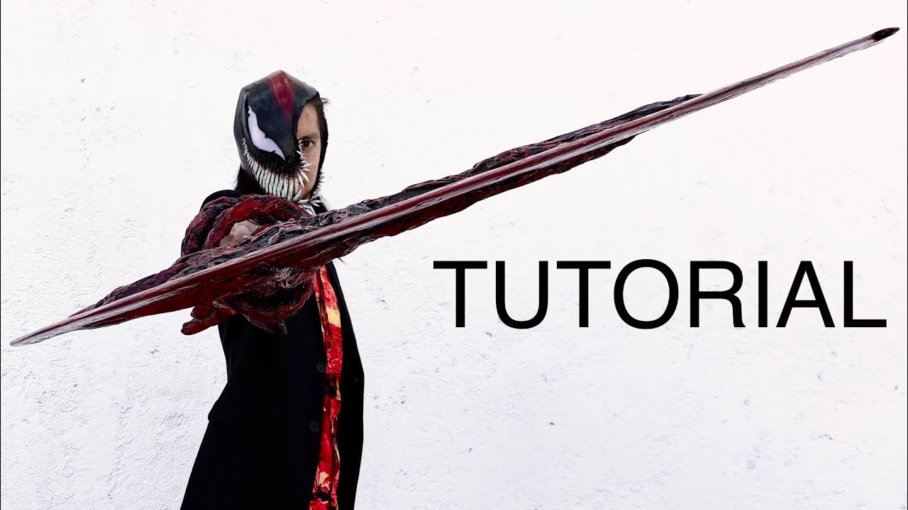 Cosplay de Carnage | Hacha y casco | Tutorial | Venom Let there be Carnage
