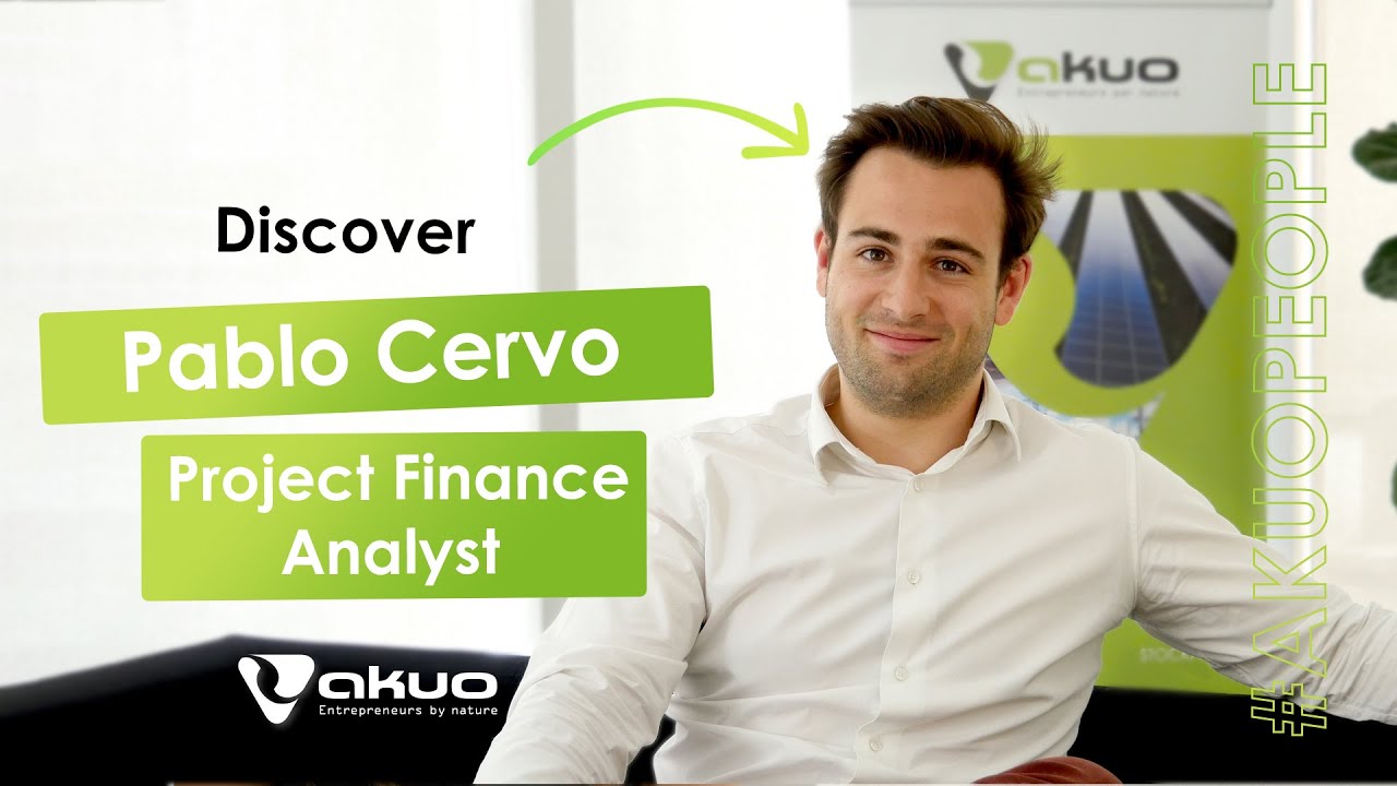 Pablo Cervo, Project Finance Analyst at Akuo