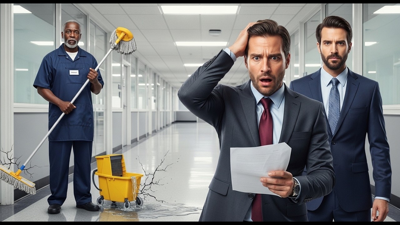 He Threw The Janitor's Bucket In The Hall — The Boardroom Door Opened