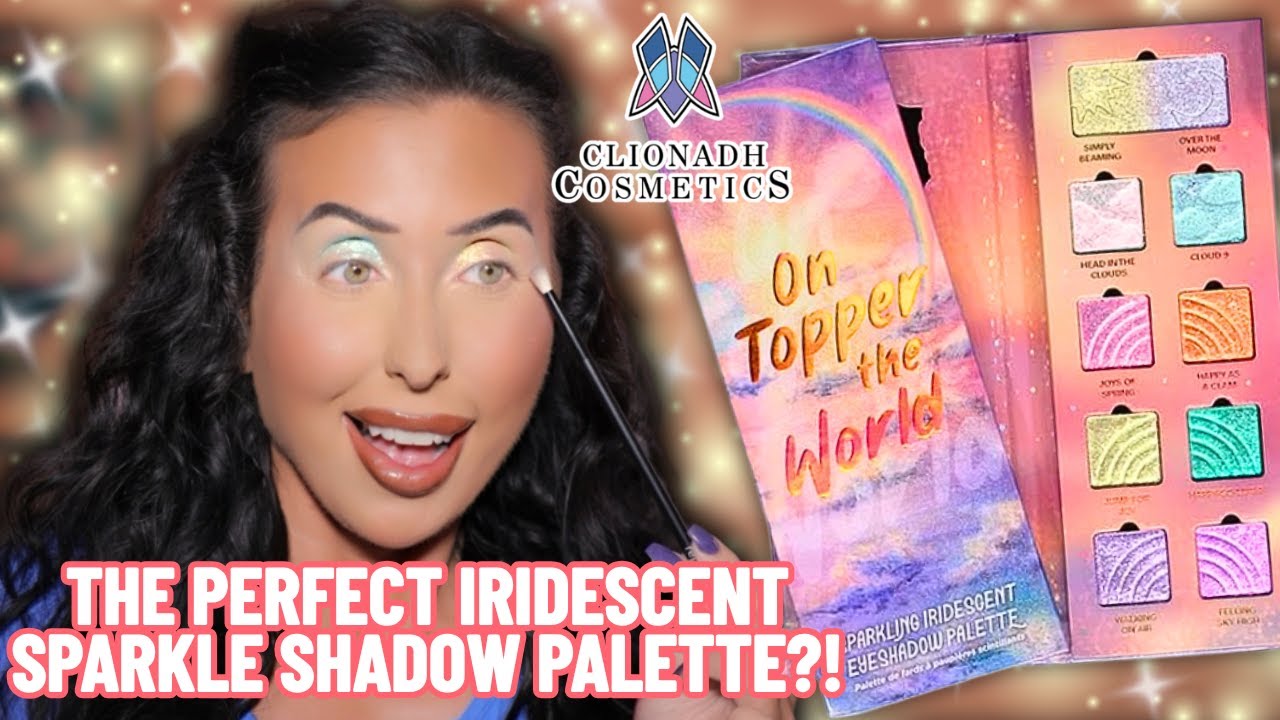 CLIONADH COSMETICS ON TOPPER THE WORLD COLLECTION Eye Swatches, Tutorial, + Tons of Swatches