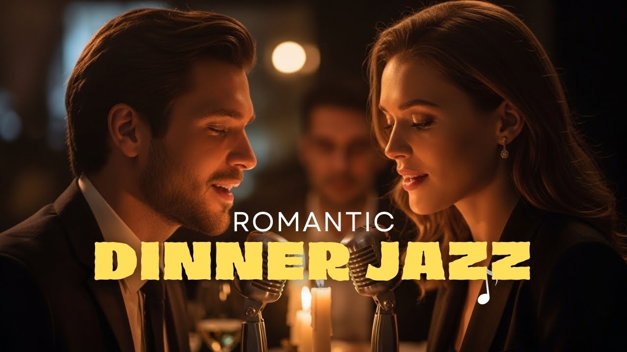 Candlelight Jazz Vocal Duets 🎙️ Romantic Dinner Ambience with Soft Male & Female Voices