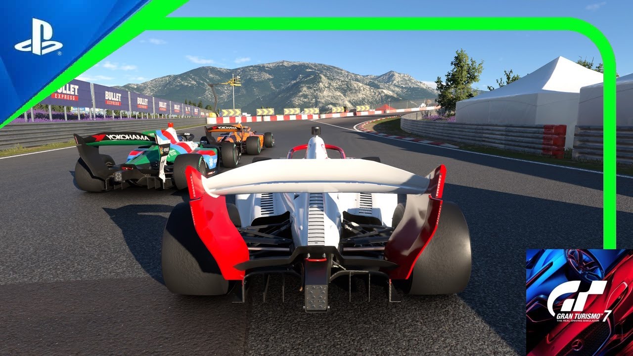 GT7 | Career | Super Formula | Circuit de Sainte-Croix - B | Dallara SF23 Super Formula / Toyota