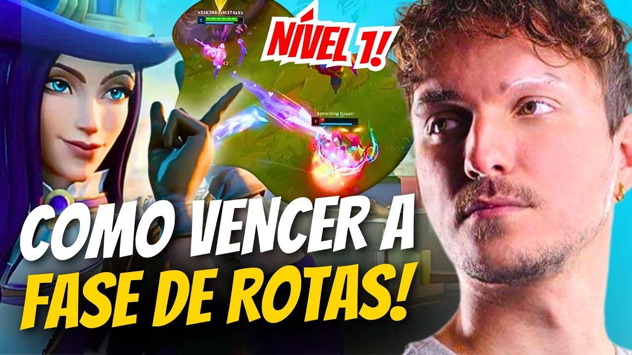 TORNE-SE ABSOLUTO NO EARLY GAME! GAMEPLAY EXPLICATIVA DE CAITLYN