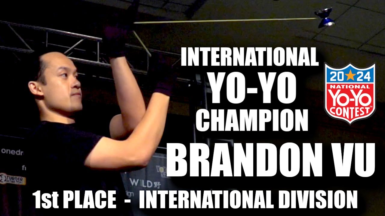 Brandon Vu - 1st Place - International Div - 2024 US Nationals - Presented by Yoyo Contest Central