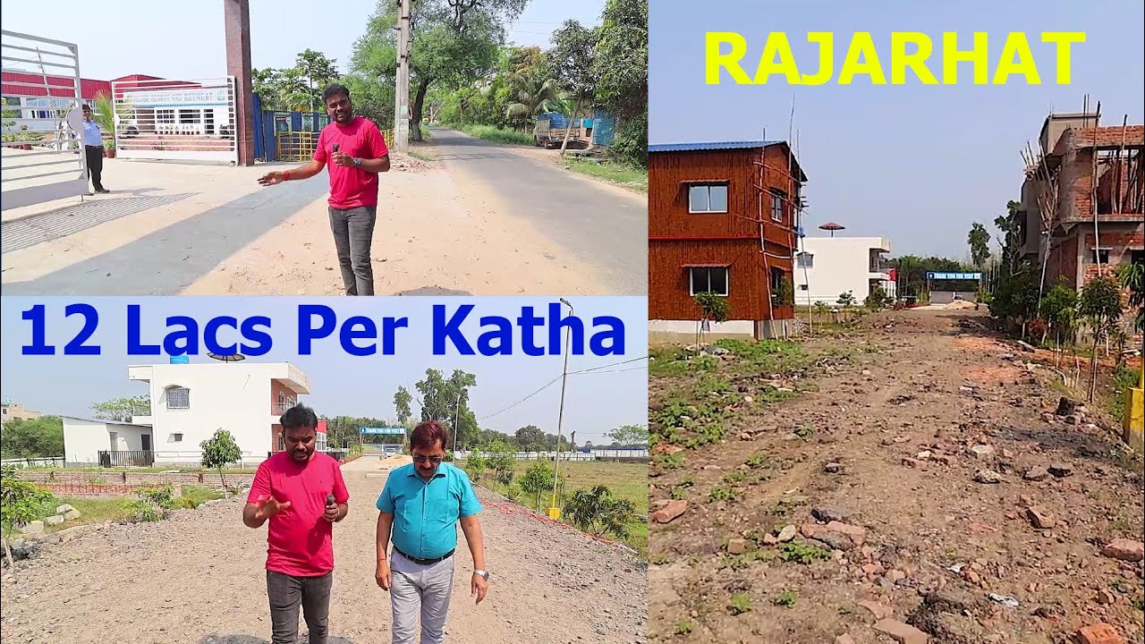 Land for sale in Rajarhat Kolkata at 12 Lakhs per katha