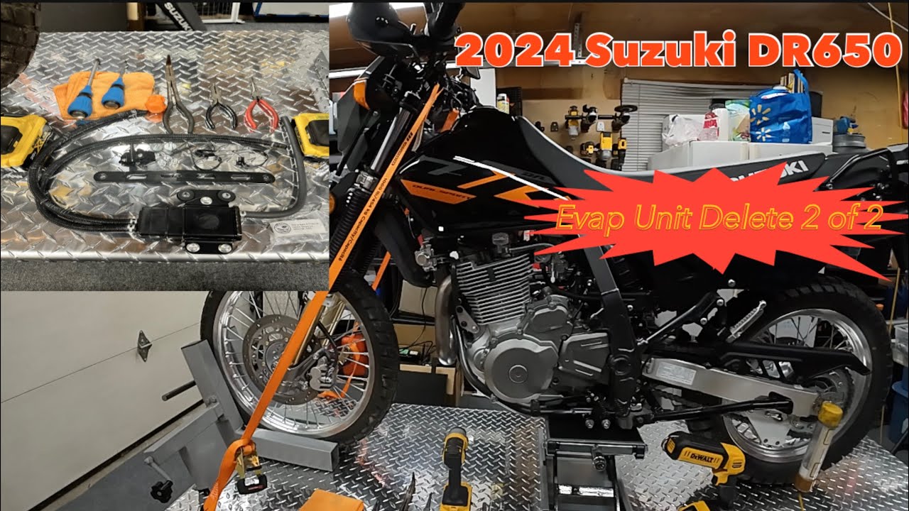2024 Suzuki DR 650 Evap Unit Delete Part 2 of 2