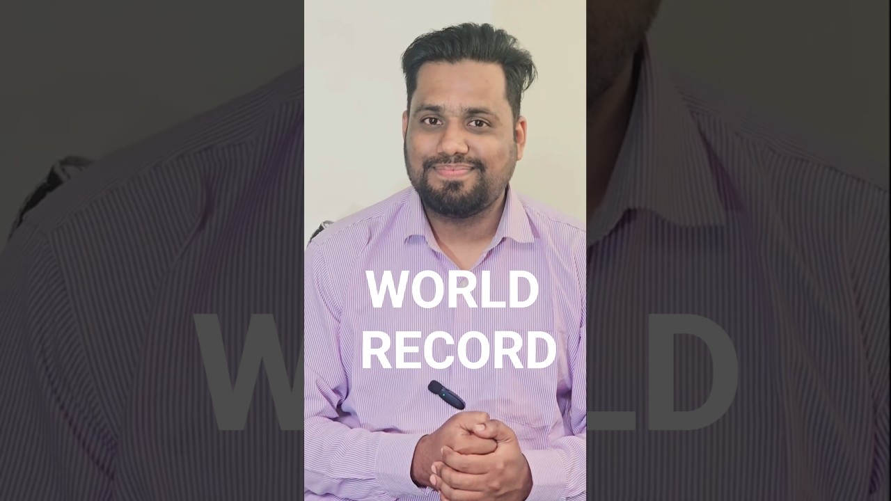 please Support Us. to achieve The World Record