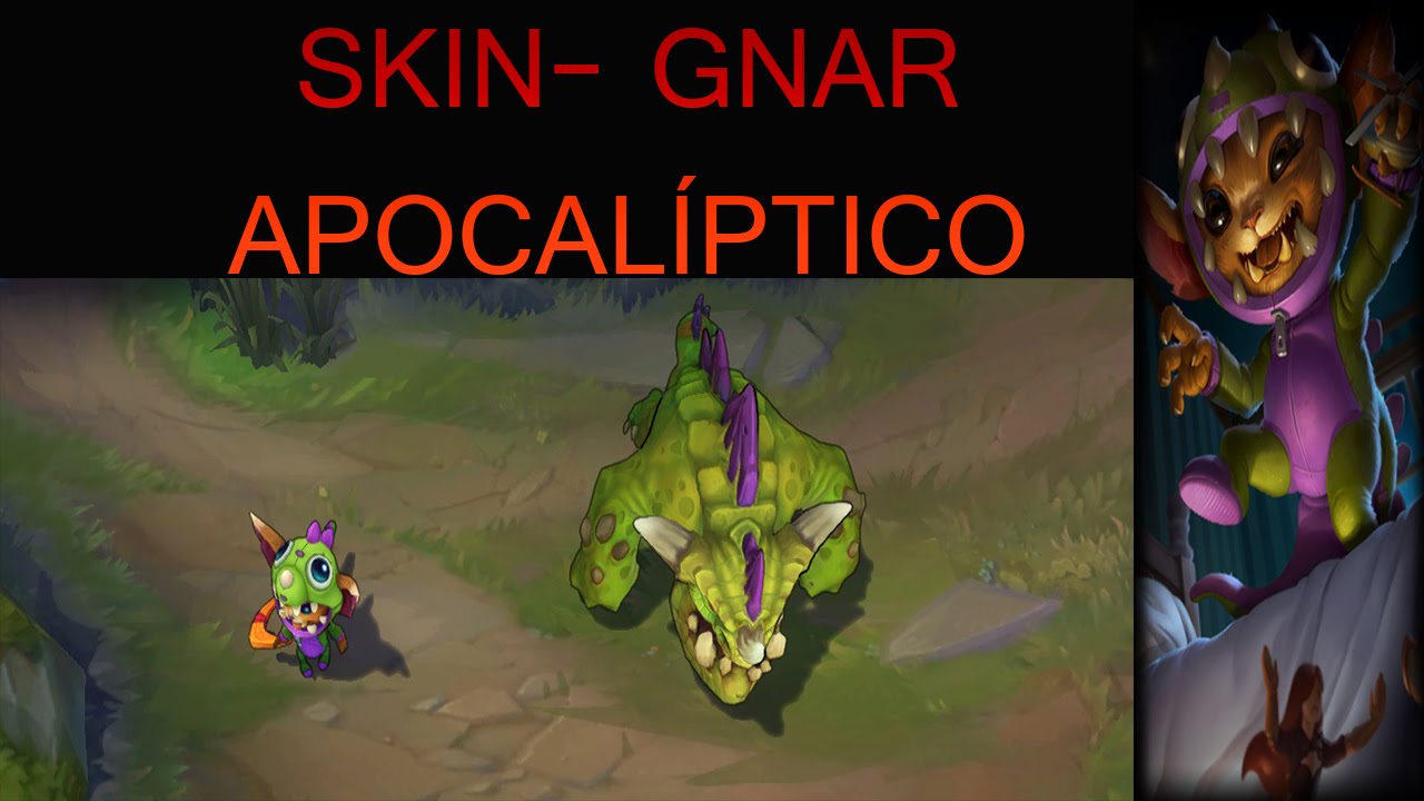 Noticias // Nueva Skin - Gnar Apocalíptico // League of Legends