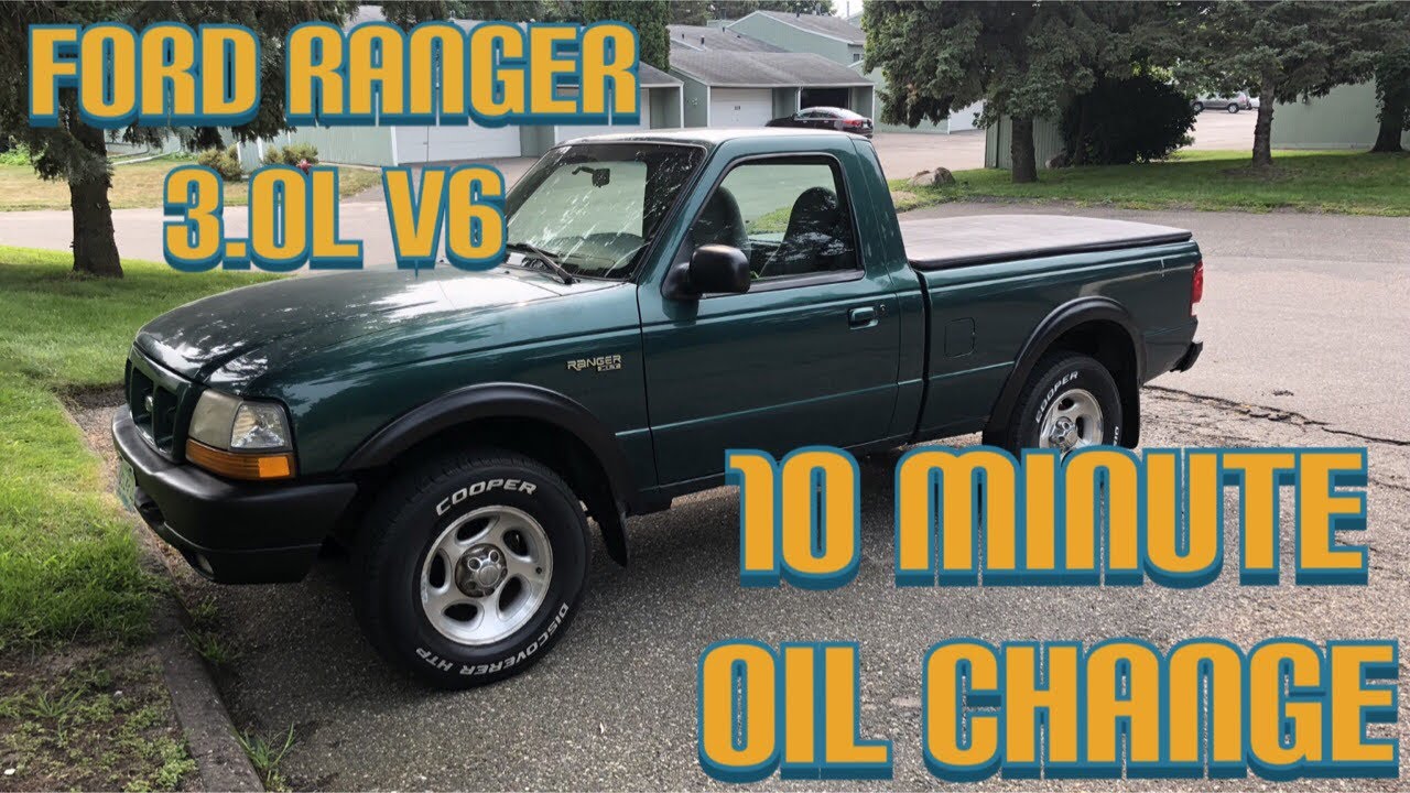 Ford Ranger 2000 года: замена масла за 10 минут - 3.0 л V6