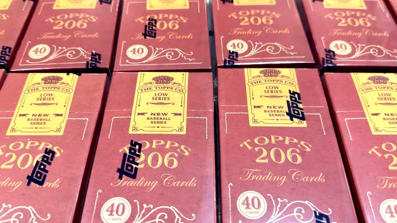 NEW RELEASE!  2023 TOPPS 206 BASEBALL CARD BOXES!