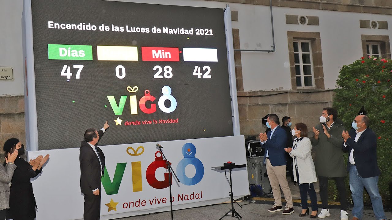 Abel Caballero anuncia la fecha del encendido de la Navidad 2021 en Vigo - Metropolitano