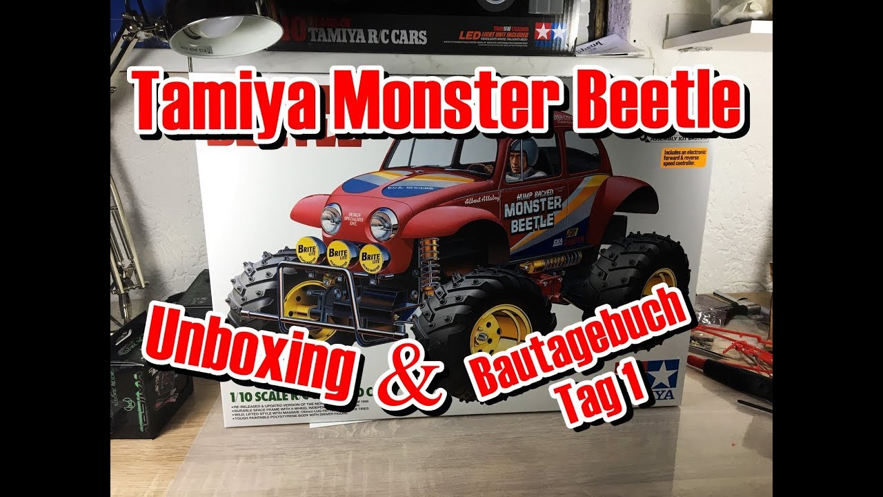 Tamiya Monster Beetle | Unboxing & Bautagebuch - Tag 1