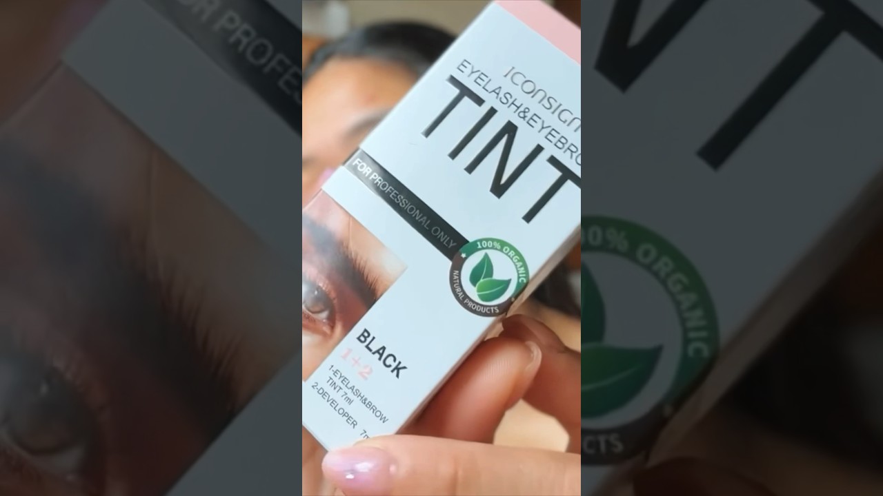 Iconsign brow & lash tint review 🤩 