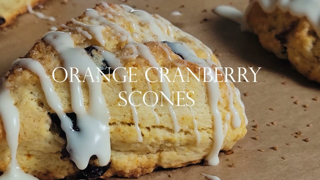 Orange Cranberry Scones