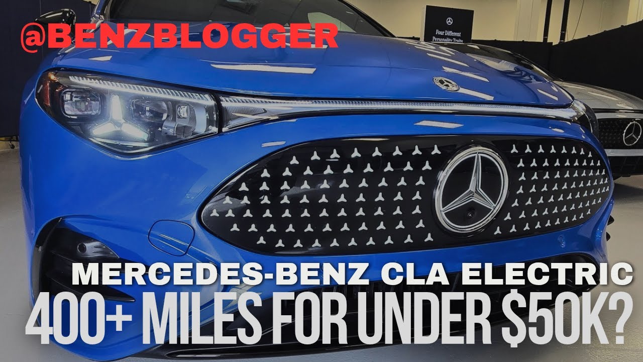 Электрические CLA250 и CLA350 — запас хода, комплектации и первый тест-драйв!