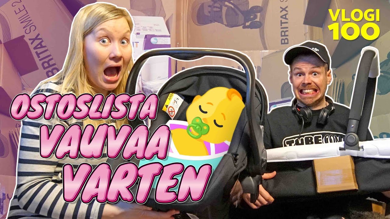 Mitä vauva tarvitsee? OSTOSLISTA VAUVAA VARTEN 👶