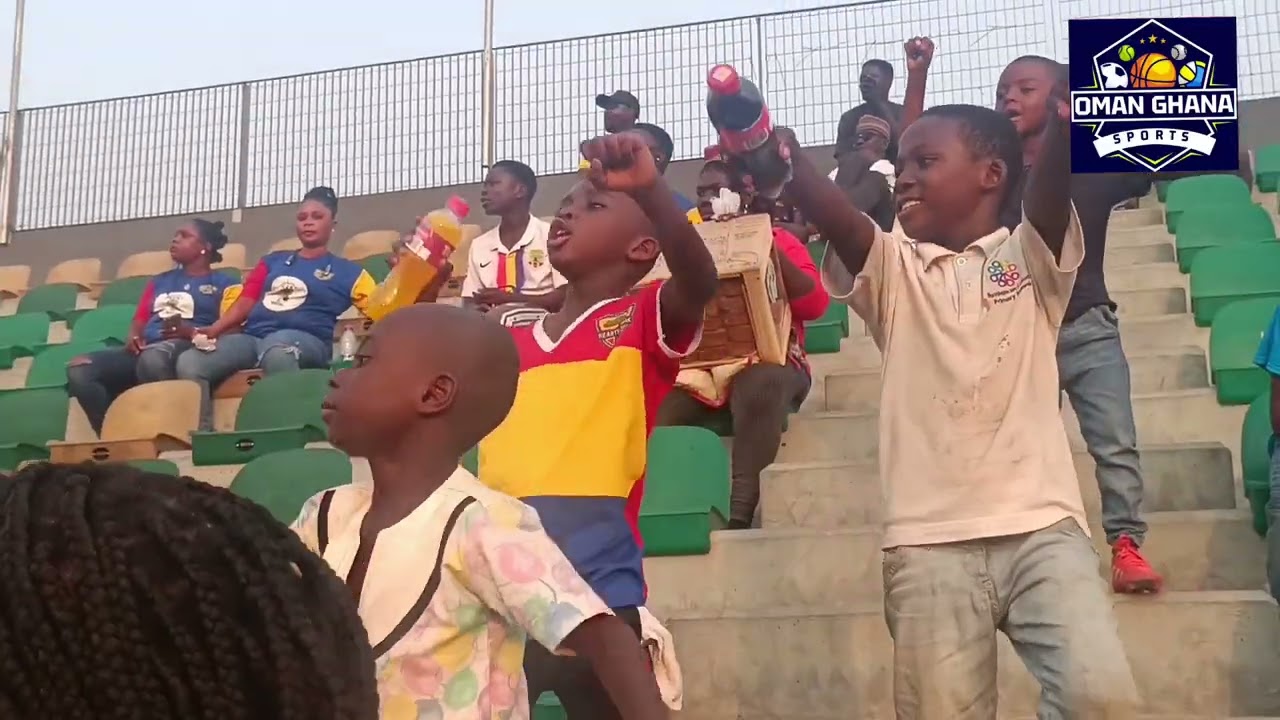 Eiii 😆 Hearts of Oak Chapter O  vs Oak Seeds young supporters - Who wins this Jama during match Days