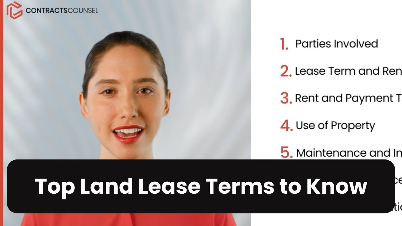 Land Lease Agreement Explained: Top Terms You NEED to Know