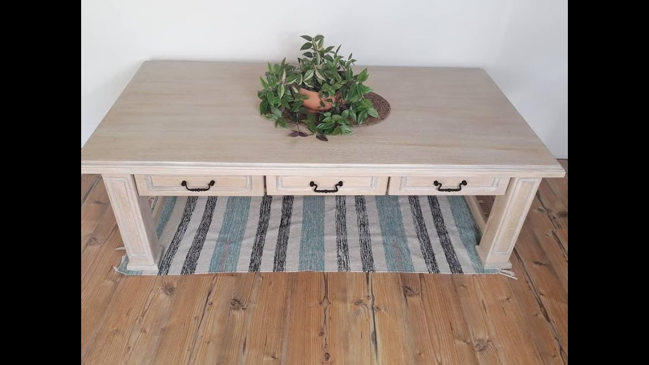 How to create a cerused finish