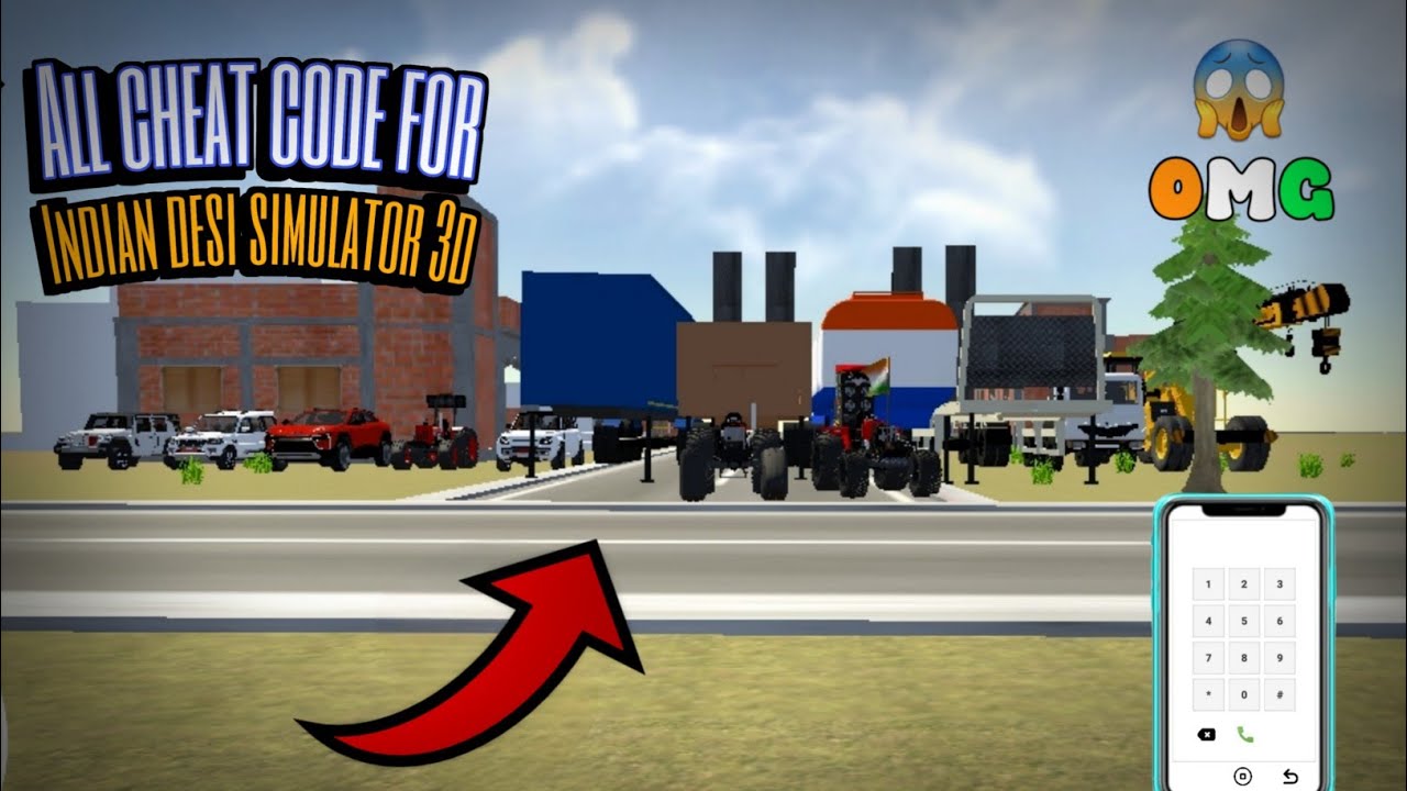 All cheat code for indian desi simulator 3d game 