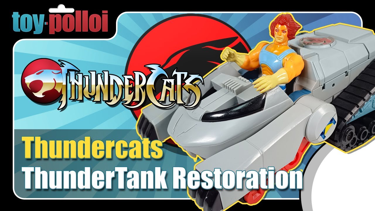 Vintage Thundercats 😼 ThunderTank restoration and repair - Toy Polloi