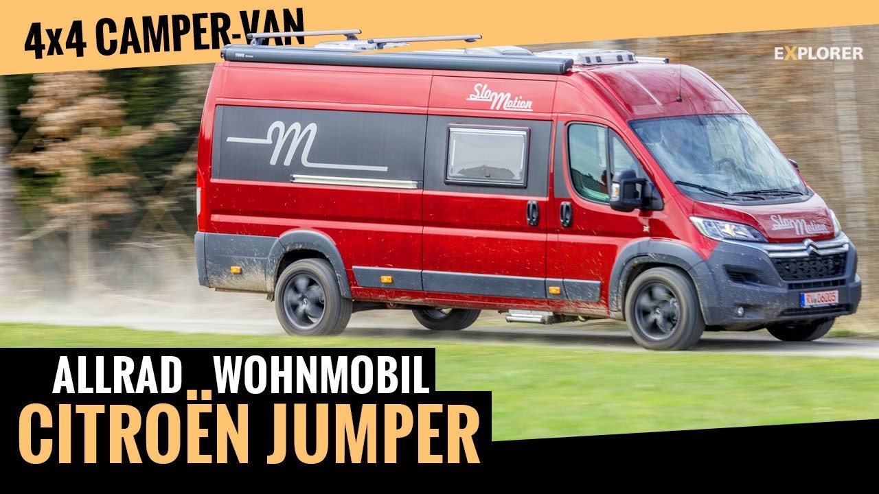 Citro&euml;n Jumper 4x4 Camper Van von SloMotion (2018)