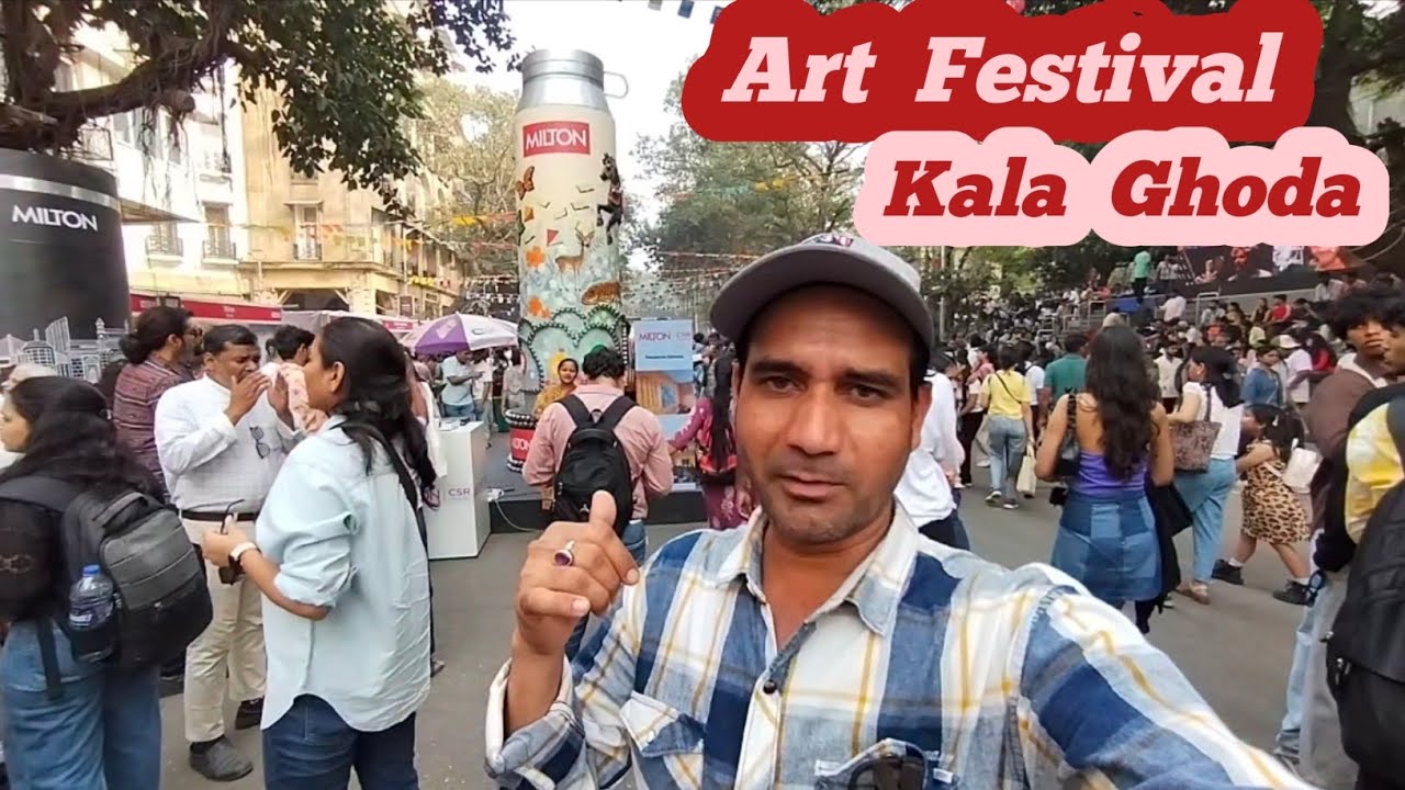 MAIN BHI AAGAYA  ART FESTIVAL DEKHNE 😎