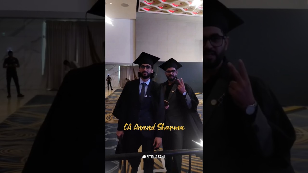 CA Motivation | CA Anand Sharma | Chartered Accountant | CA Status | CA Convocation #ca #cafinal