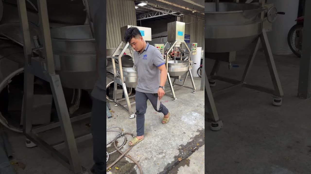 (Phát trực tiếp) - Xưởng gia công, sản xuất máy móc inox theo yêu cầu - Inox Thanh Hưng