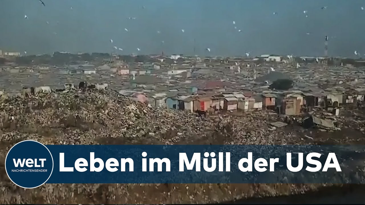 GHANA ERSTICKT IN ALTKLEIDERN DER USA: Tonnenweise Kleidung wird in Ghana abgeladen