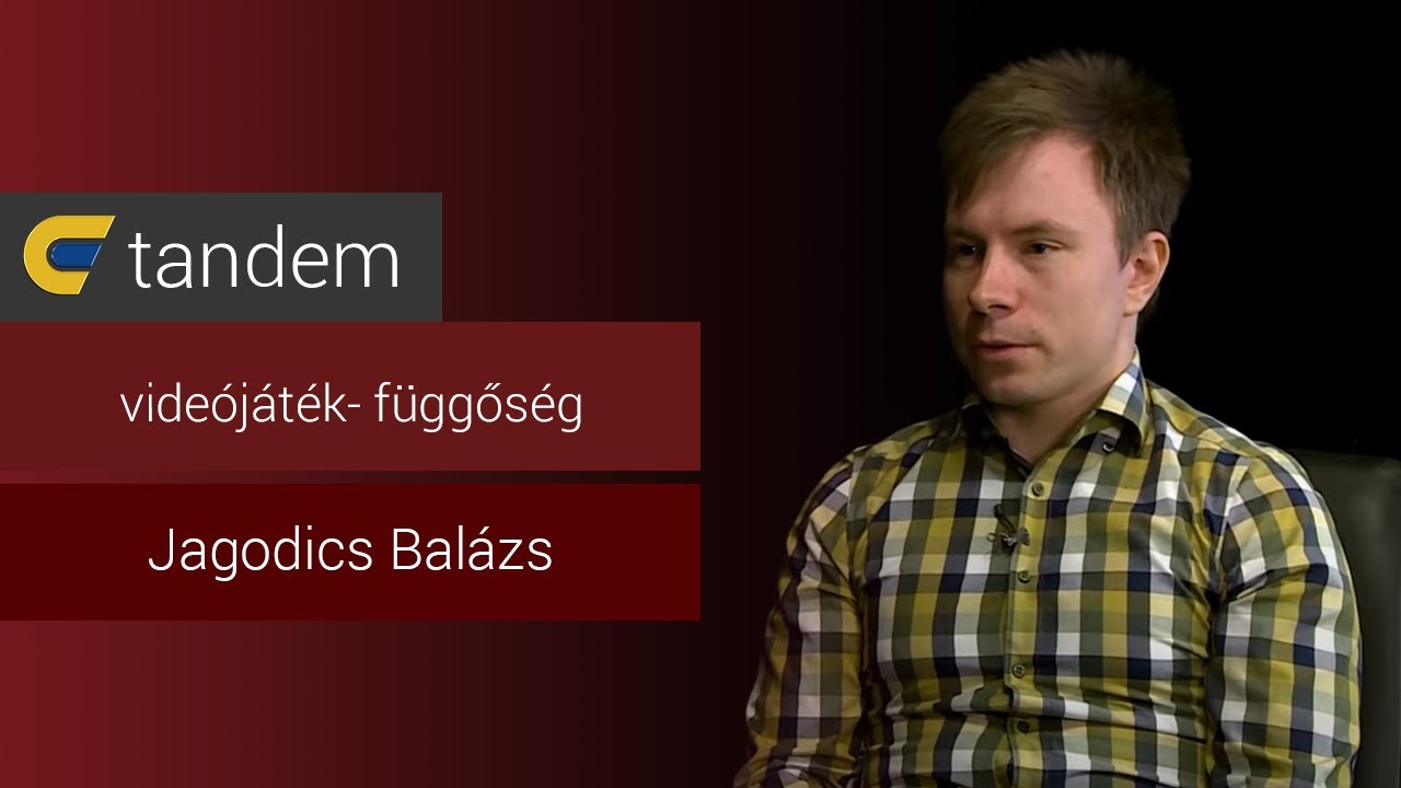 Menek&uuml;l&eacute;s egy m&aacute;sik vil&aacute;gba: a vide&oacute;j&aacute;t&eacute;k-f&uuml;ggős&eacute;g - Jagodics Bal&aacute;zs | egyetem tv | Tandem