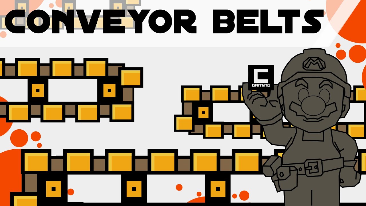 Tips, Tricks and Ideas with Conveyor Belts in Super Mario Maker