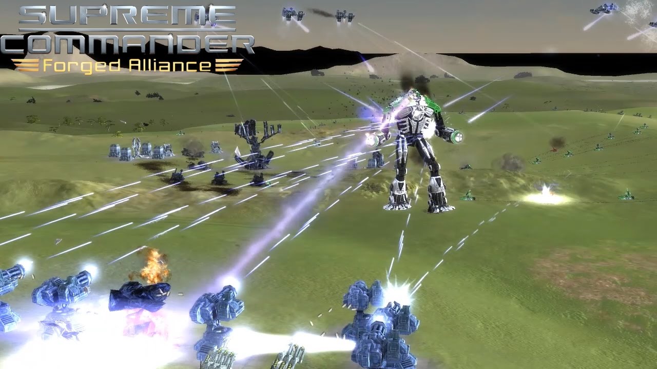 Supreme Commander Forged Alliance - Phantom Again! 6 Player FFA