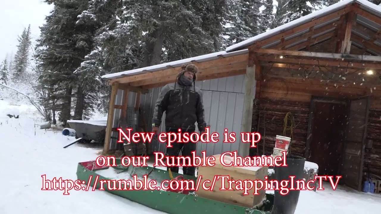 Trapping Inc Season 8 Ep 10 With Wintergedeon on the way Rich rushes to get the line checked.
