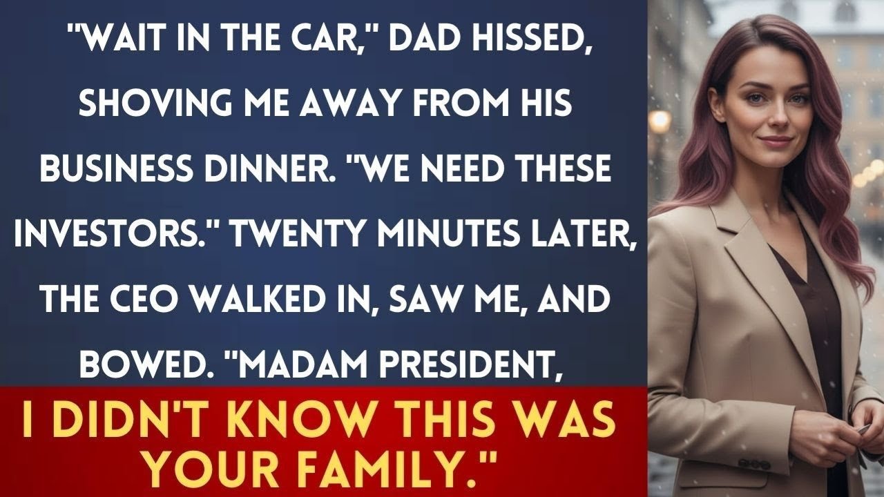 They Kicked Me Out Of Family Dinner To Impress Investors—Then The CEO Called Me 