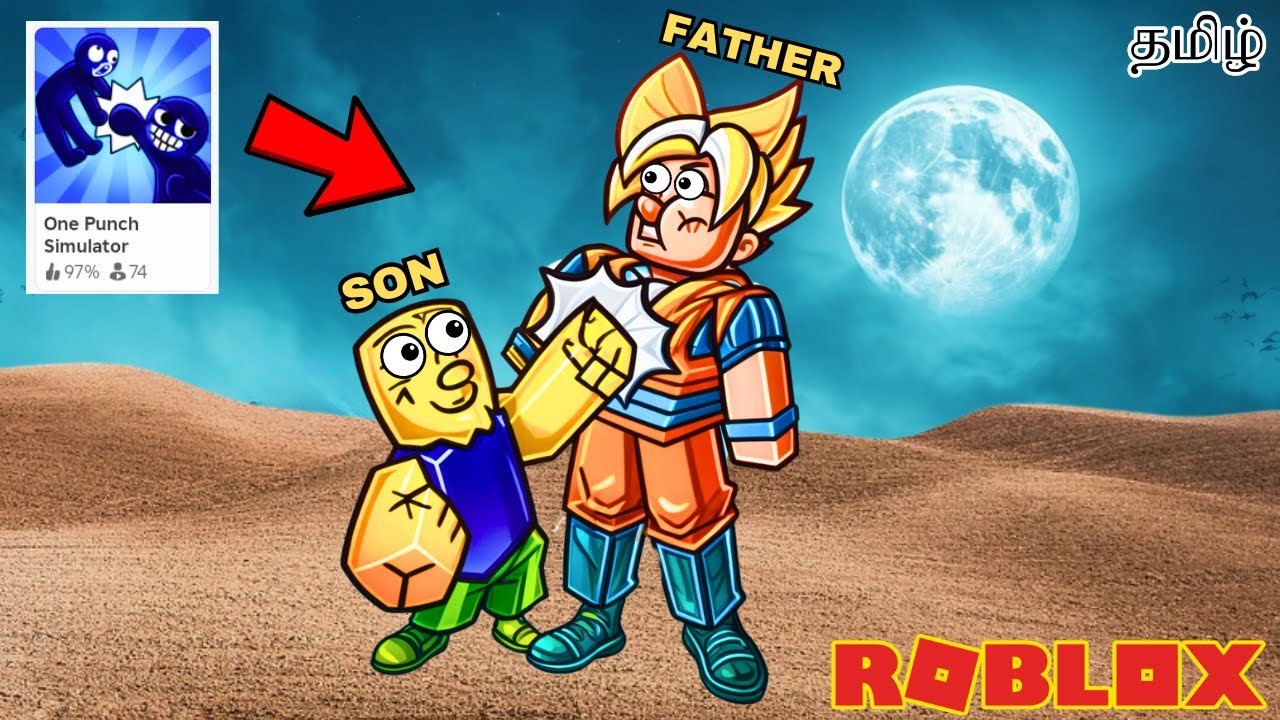 Roblox One Punch Simulator Gameplay in Tamil | Earth Gamer