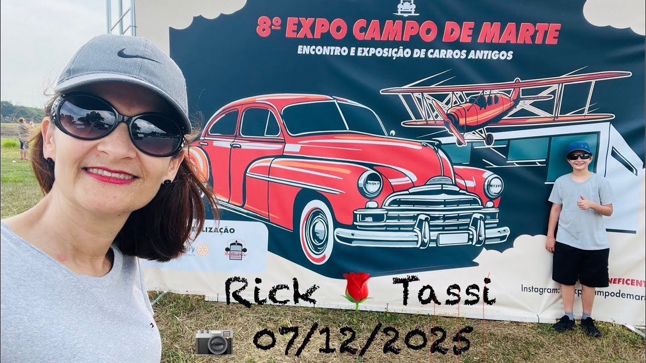 8° Expo Campo de Marte ✨ Encontro Exposição de Carros Antigos 🚖 São Paulo  📷 07/12/25 🌹 & Rick Tassi
