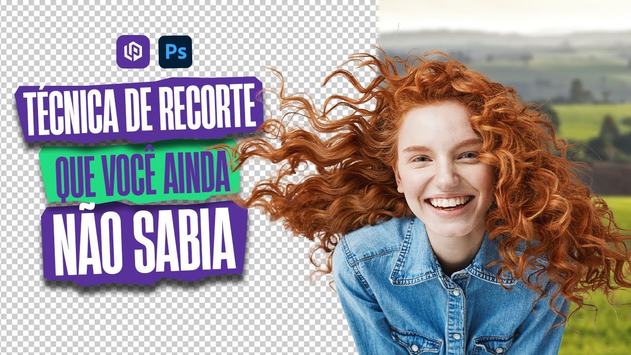 Como REMOVER fundos difíceis no Photoshop - Como fazer recorte de imagem 