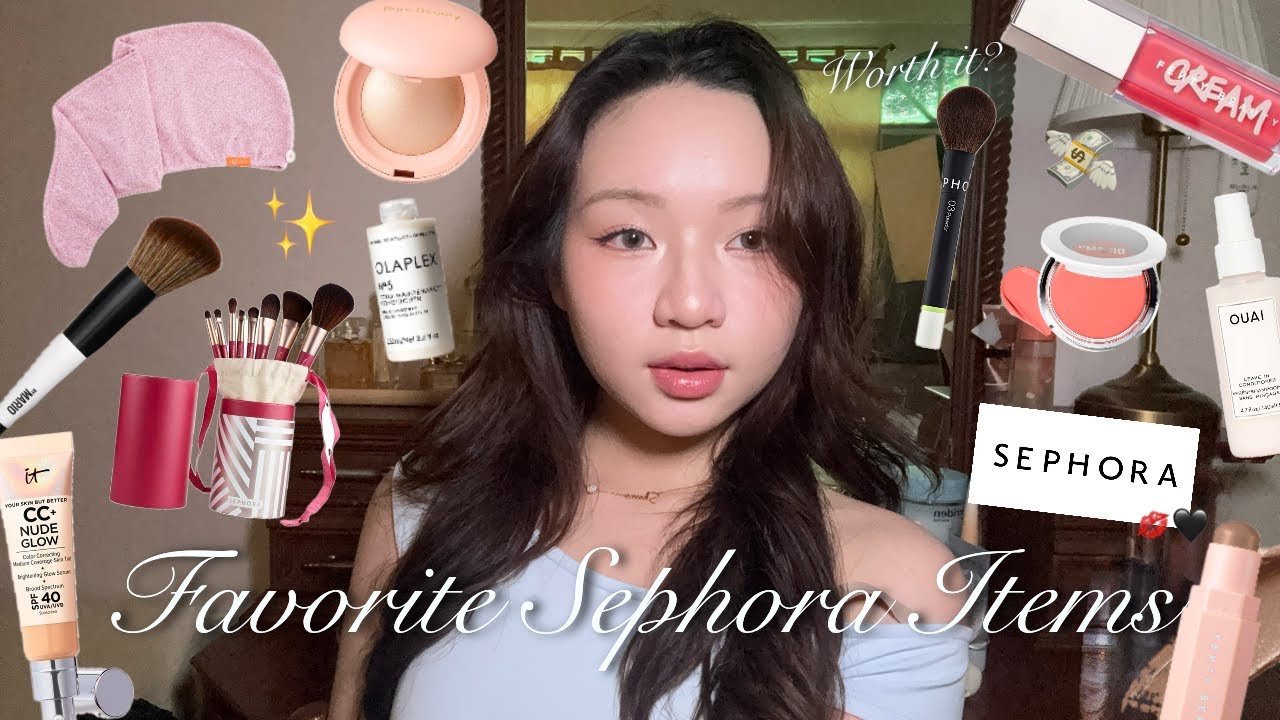 FAVORITE SEPHORA ITEMS🖤💋| รวมไอเท็มทำถึงในเซโฟร่าที่ส่วนตัวคิดว่าคุ้ม!
