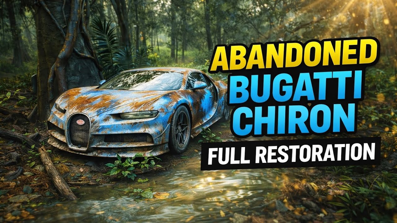 Bugatti Chiron Restoration in Forza Horizon 5 | Logitech G29 Gameplay