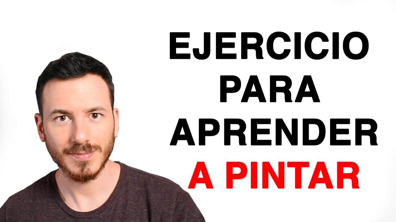 🎨DESCUBRE este EJERCICIO para APRENDER A PINTAR AL &Oacute;LEO (F&aacute;cil)
