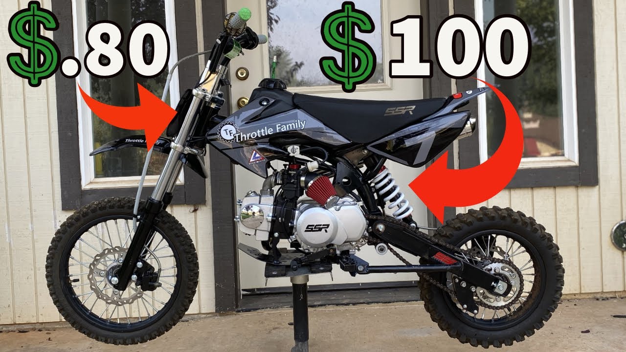 Upgrading The PIT BIKE Suspension FOR ONLY $100 IS IT WORTH IT ???!!!